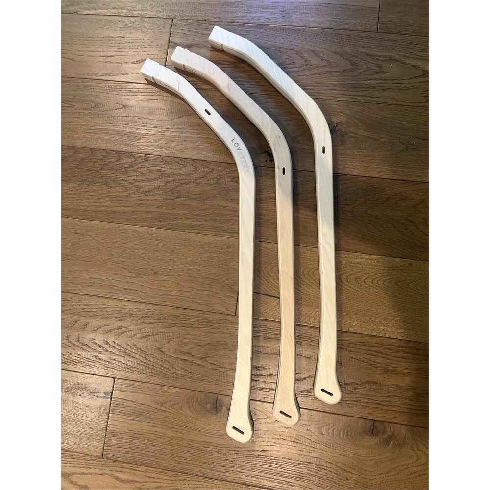 LOVEVERY Baby Play Mat Gym REPLACEMENT Wood Arm Posts 3 pieces